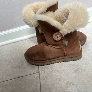 UGG Tan Sheepskin Boots